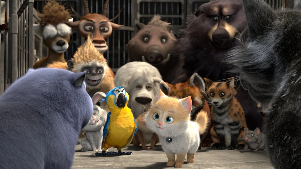 Мультфильм Большой кошачий побег (2018)