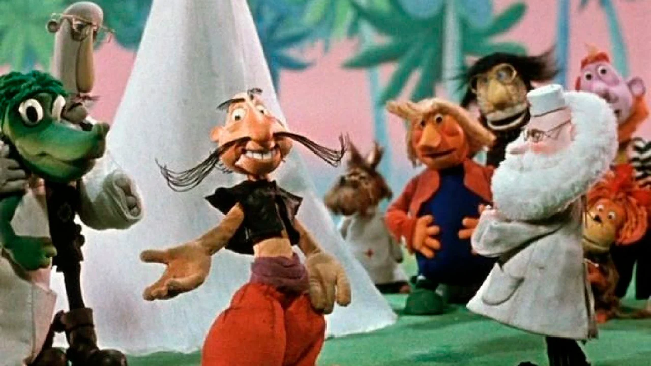 Мультфильм Айболит и Бармалей (1973)