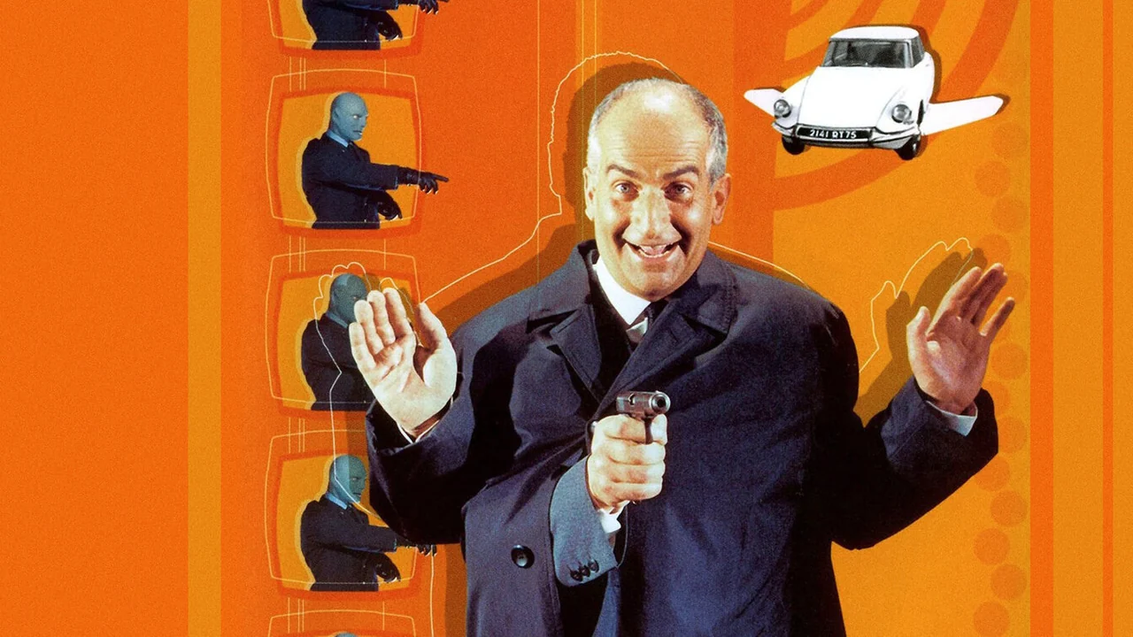Фильм Фантомас разбушевался (1965)