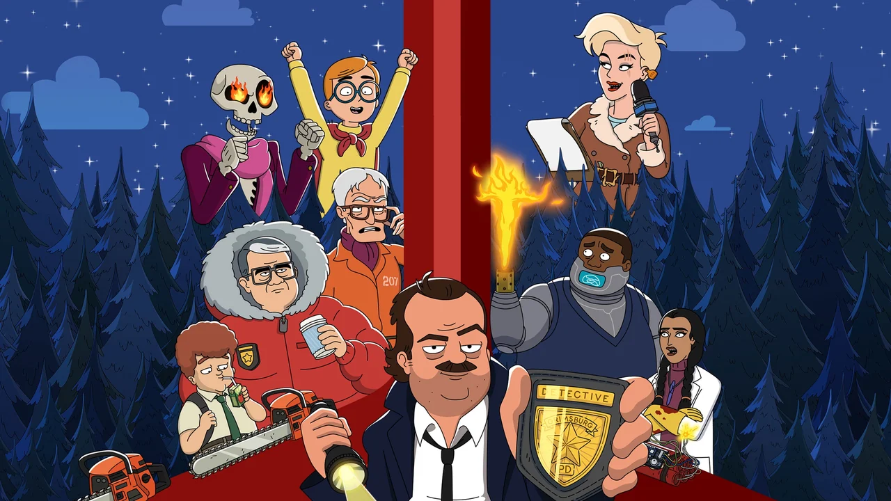 Мультсериал Гримсбург (1-2 сезон)