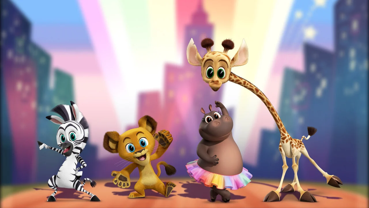 Мультсериал Мадагаскар: Маленькие и дикие (1-4 сезон)