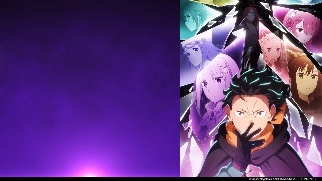 Аниме сериал Re:ZERO – Жизнь с нуля в альтернативном мире (1-4 сезон)