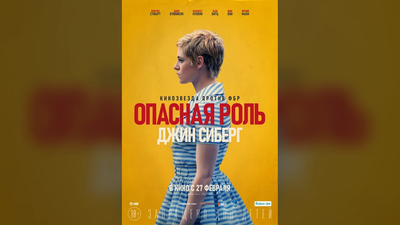 Фильм Опасная роль Джин Сиберг (2019)
