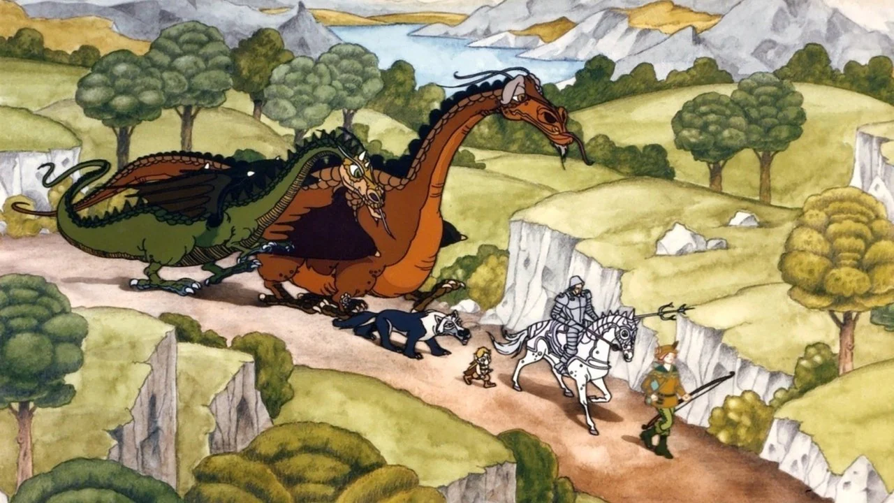 Мультфильм Полёт драконов (1982)