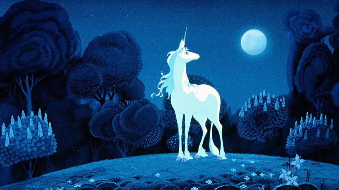 Мультфильм Последний единорог (1982)