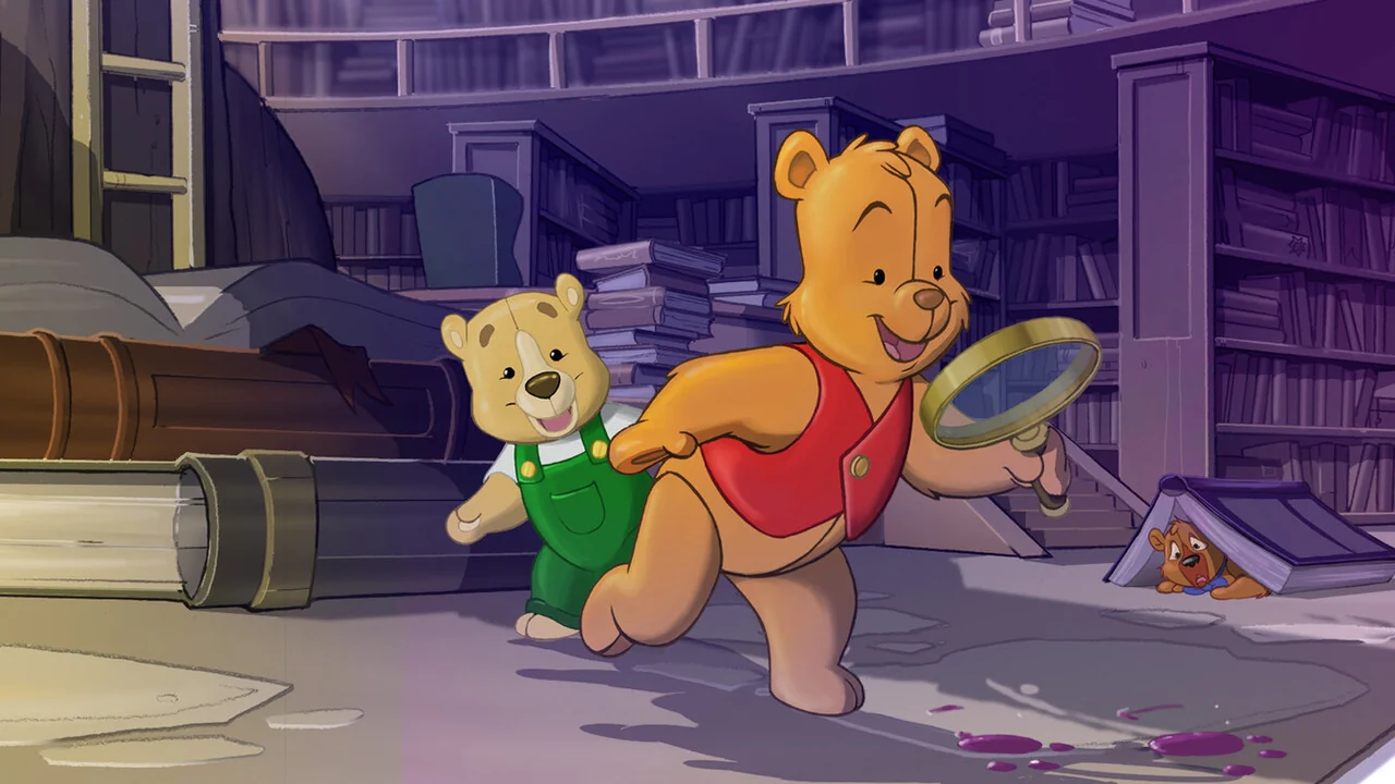 Мультсериал Тайный мир медвежонка Бенджамина (1-4 сезон)