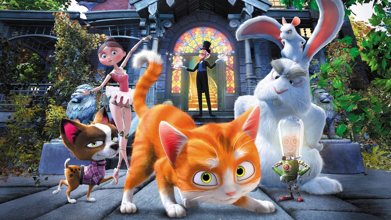 Мультфильм Кот Гром и заколдованный дом (2013)