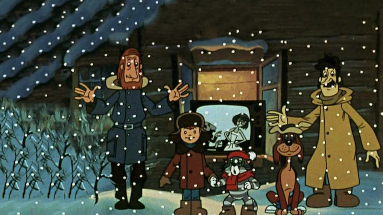 Мультфильм Зима в Простоквашино (1984)