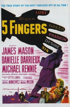 Фильм Пять пальцев (1952)