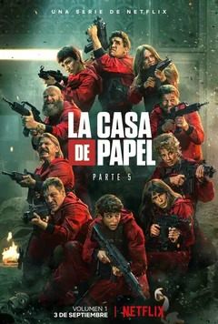 Сериал Бумажный дом (1-5 сезон)